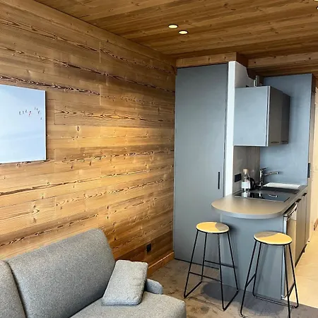 Renovated 1850 Studio Apartment Courchevel